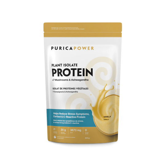 Plant Isolate Protein +7 Mushrooms & Ashwagandha Vanilla 630 g