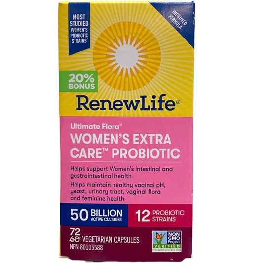 Women’s Extra Care Probiotic BONUS 50billion 72 caps