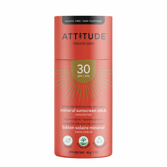 Mineral Unscented sunscreen stick SPF30 3 oz