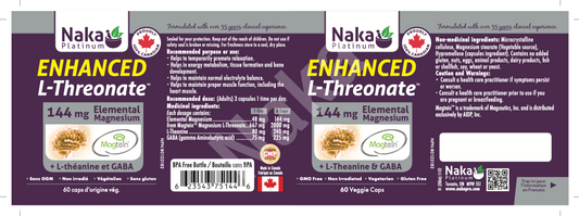 Enhanced L-Threonate 144mg 60cap