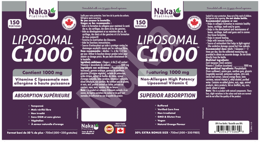 Liposomal C 1000mg 750ml