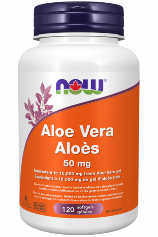 Aloe Vera 50mg 120softgels