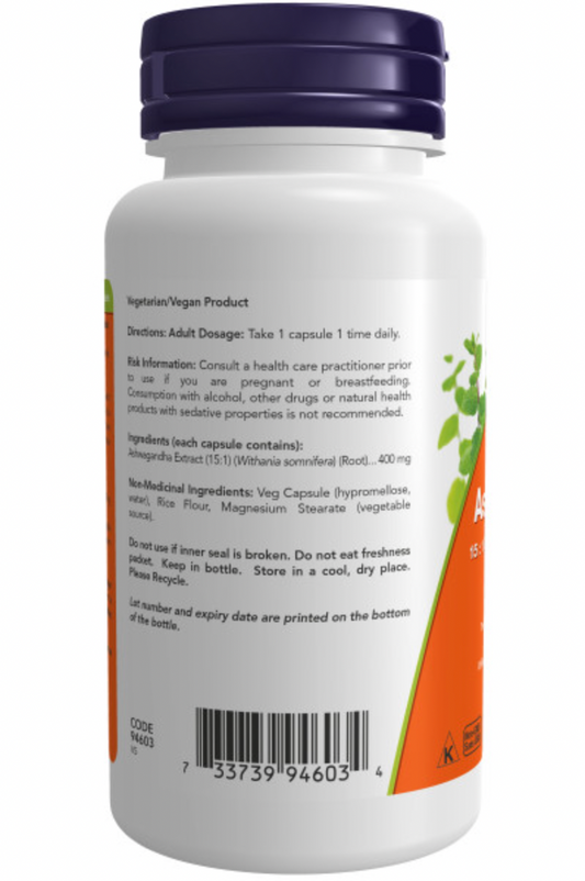 Ashwagandha 400mg 90caps
