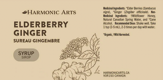 Elderberry Ginger Syrup 250ml