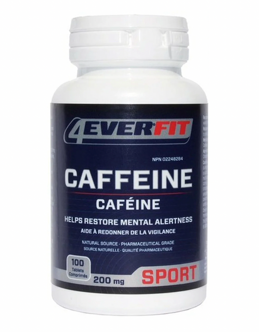 Caffeine 200mg 100 tablets