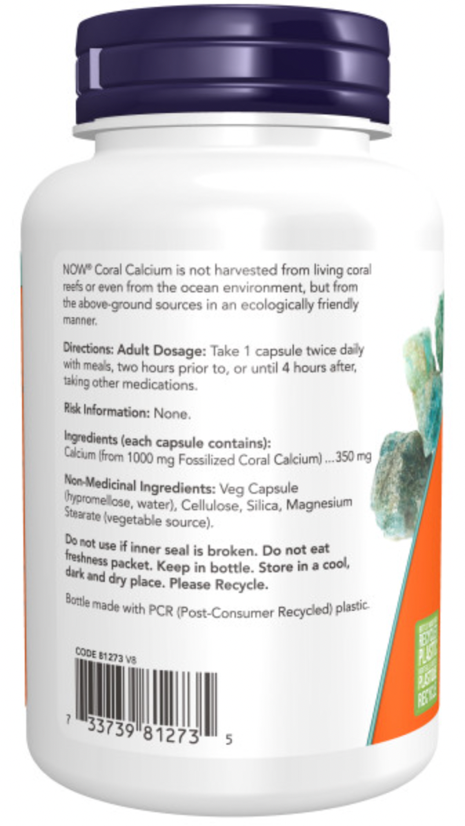 Coral Calcium 1000mg 100caps