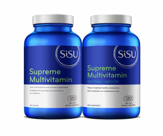 Supreme Multivitamin Iron free 120 caps