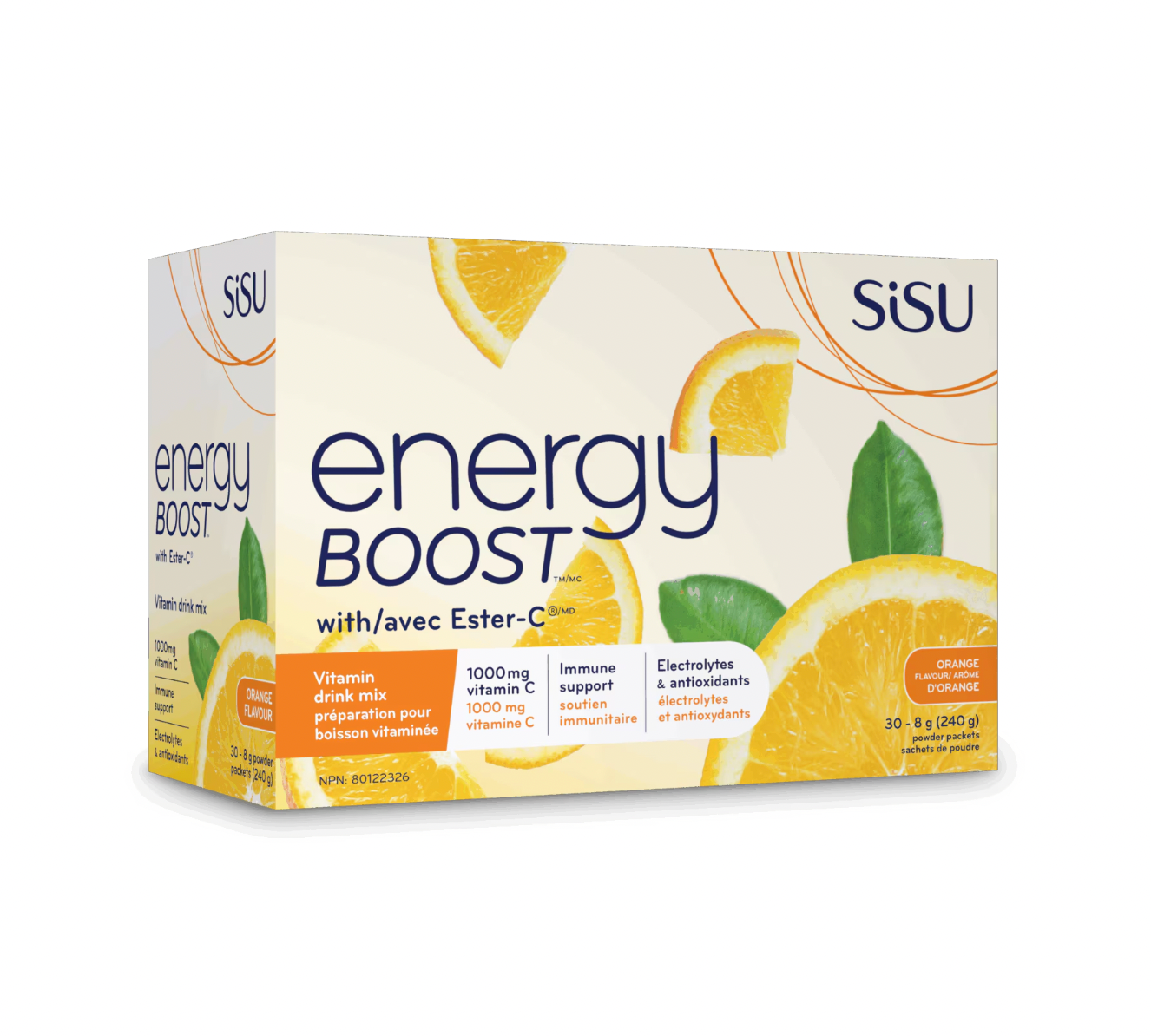 Ester-C energy boost orange 30pack