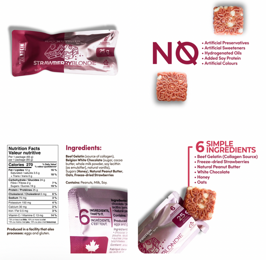 Zentein Strawberry Blondie Bar