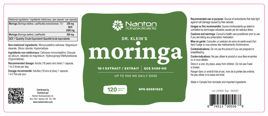 Moringa 120 capsules