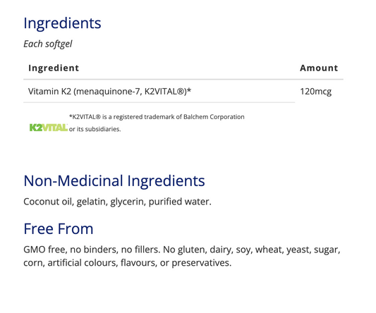 K2 240 Softgels