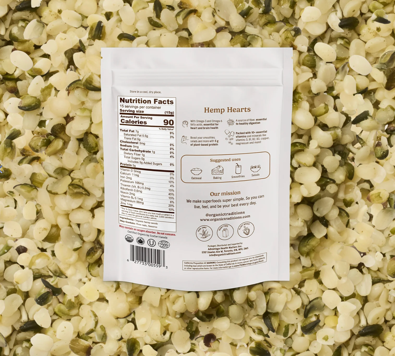 Hemp Hearts 227g