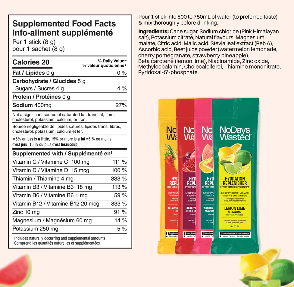 Hydration Replenisher Blood Orange Mango 15 pack