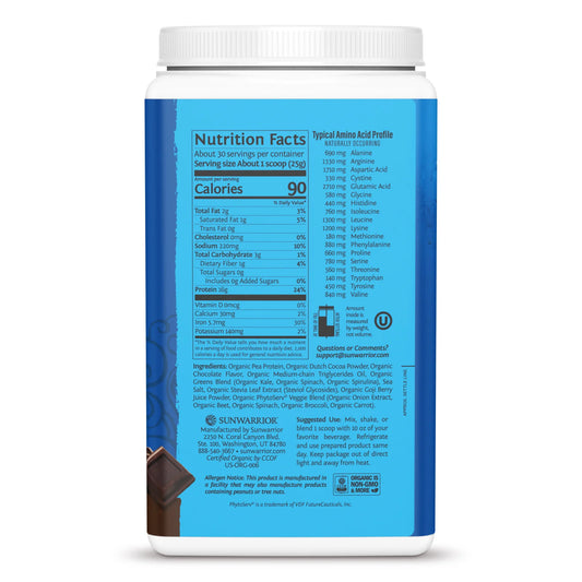Warrior Blend Protein + Greens Chocolate 750g