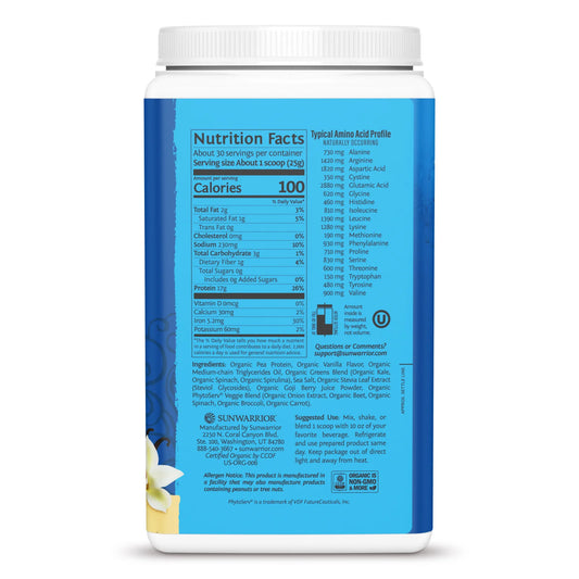 Warrior Blend Protein + Greens Vanilla 750 g