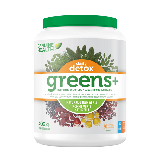 Greens+ Daily Detox Natural Green Apple 406g