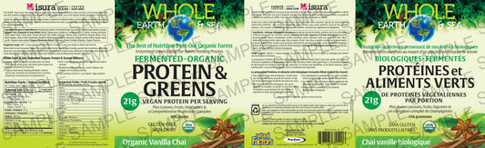 Fermented Protein & Greens vanilla chai 656g