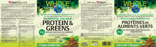 Fermented Protein & Greens vanilla chai 656g