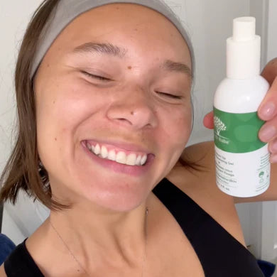 Freshen up facial cleansing gel