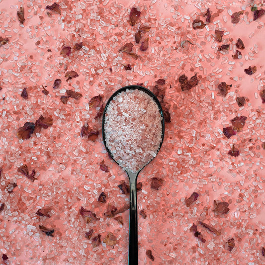 French Rose + Vanilla Replenishing Bath Soak: 4oz