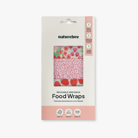 Beeswax Wrap Variety Set - Pink
