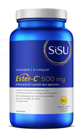 Ester-C 500 Chewable Citrus Punch 90’s
