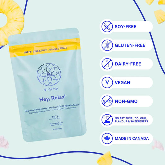 Hey, Relax Powder 216g Fresh Pineapple