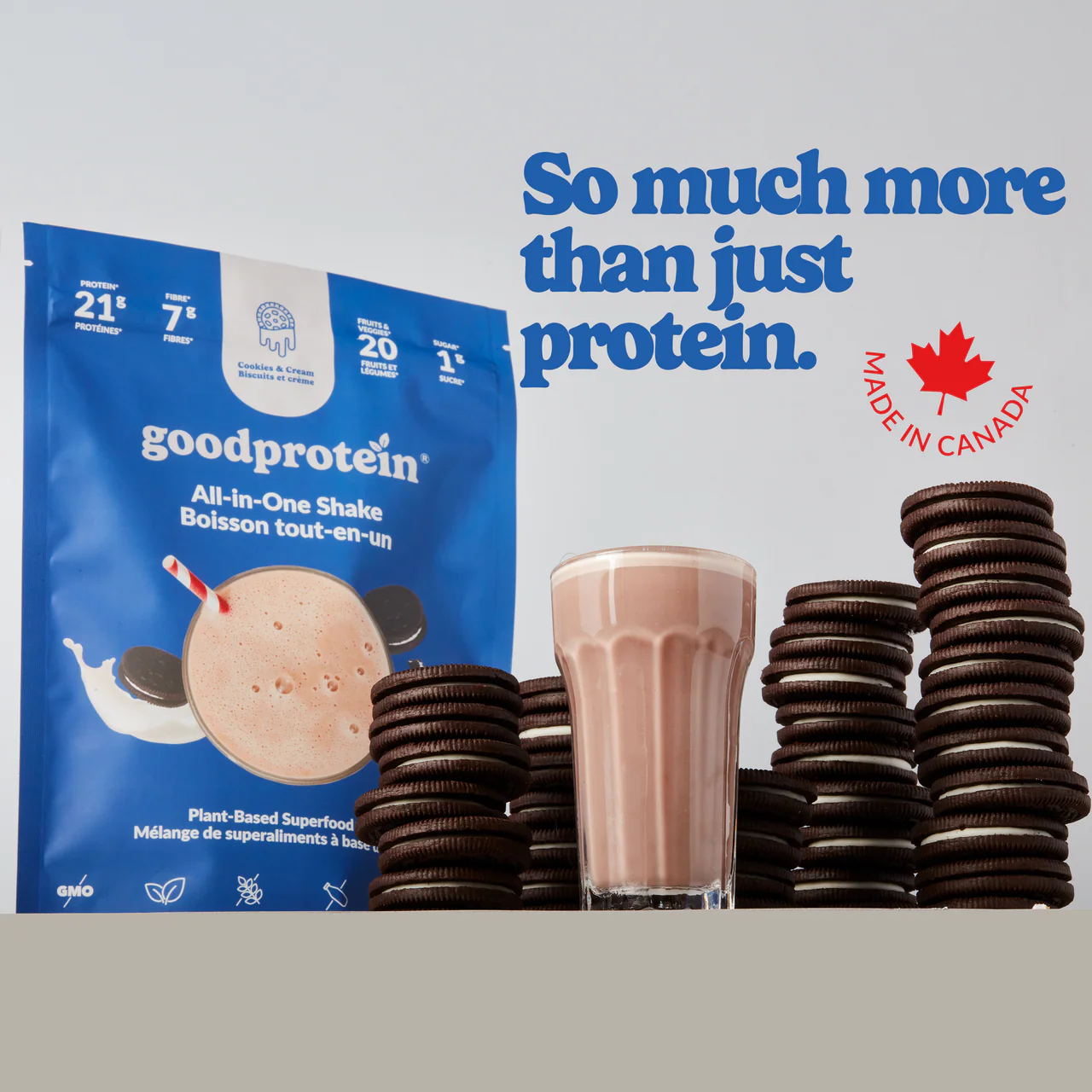 All in One Shake Cookies & Cream 440g