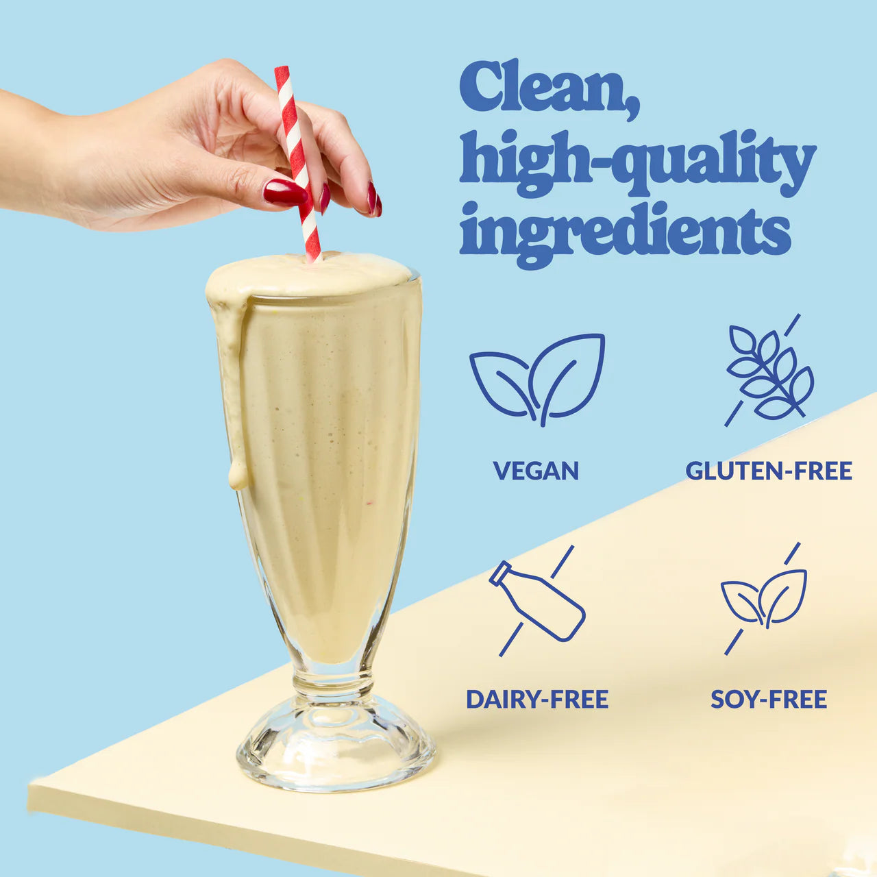 All in One Shake Vanilla Milkshake 880 g
