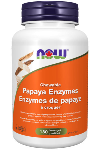 Papaya Enzymes Chewable 180 Lozenges