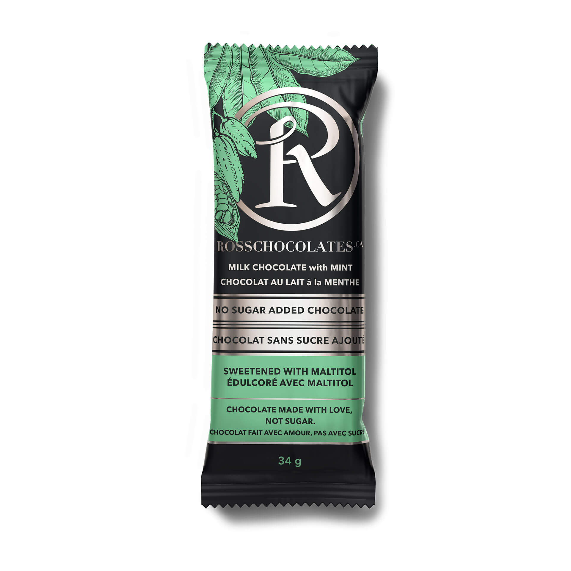 Milk Chocolate With Mint Bar No Sugar Added Good Health Naturally milk-chocolate-with-mint-bar-no-sugar-added-good-health-naturally