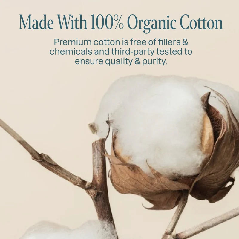 Organic Cotton Swabs 500 count