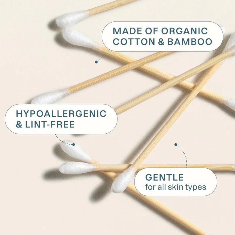 Organic Cotton Swabs 500 count