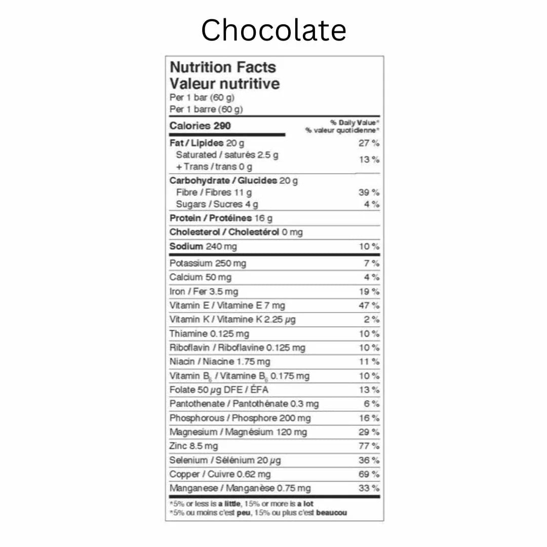 Plant Protein snack bar - chocolate