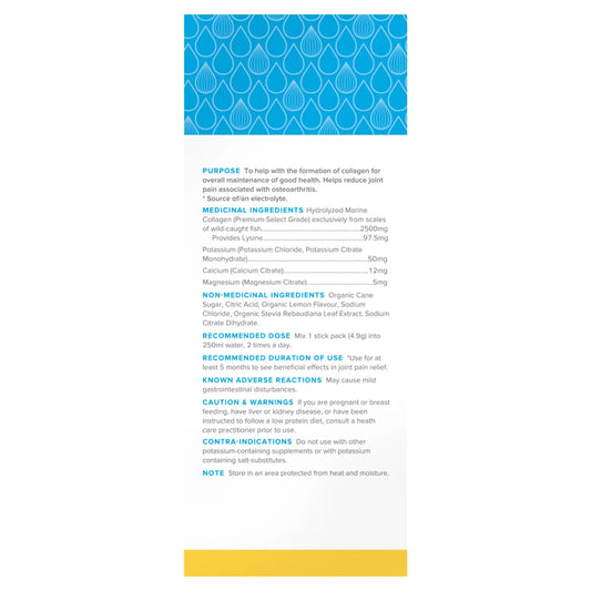 ReHydrate + TruMarine Collagen Lemon 20 packets