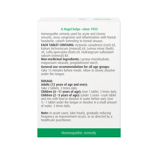 Sinna sinus treatment 120tabs