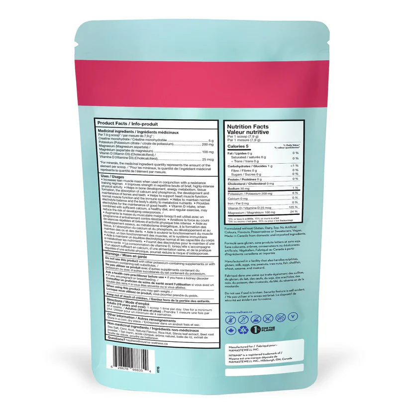 Strong Like A Woman Creatine with Electrolytes - Hibiscus Berry 45 servings