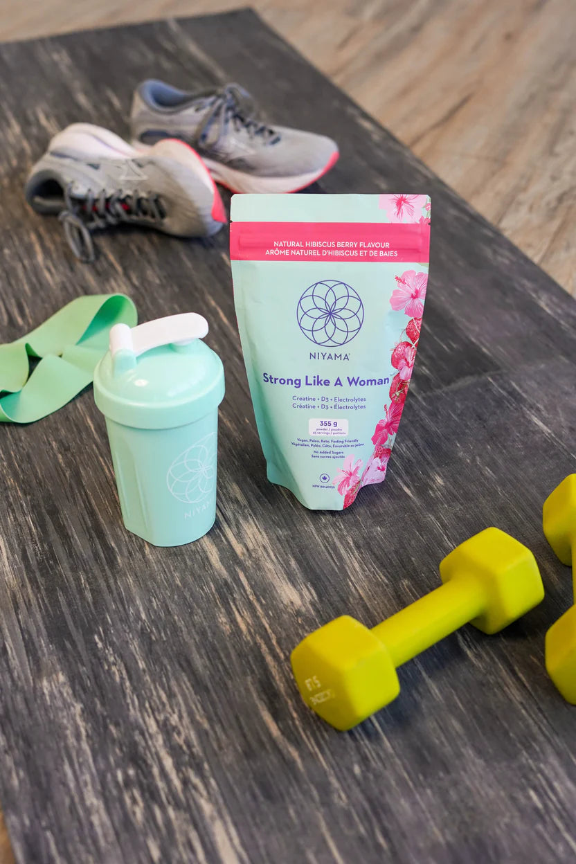 Strong Like A Woman Creatine with Electrolytes - Hibiscus Berry 45 servings