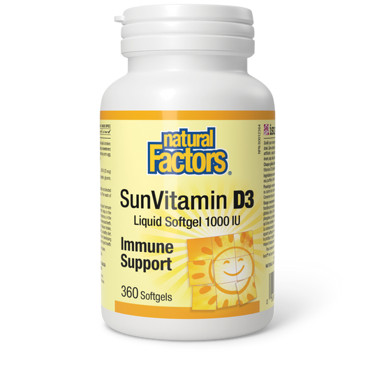 SunVitamin D3 1000IU 360gels