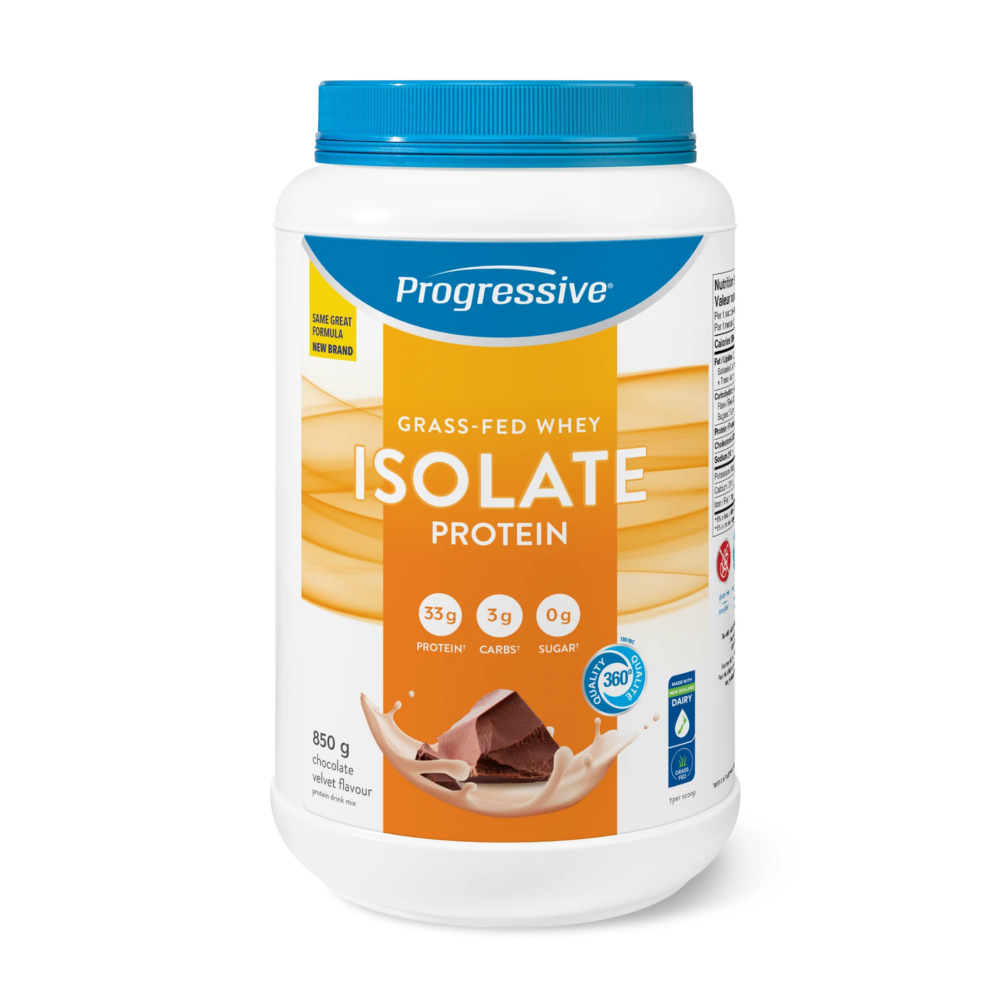 Grass Fed Whey Isolate Chocolate 850g