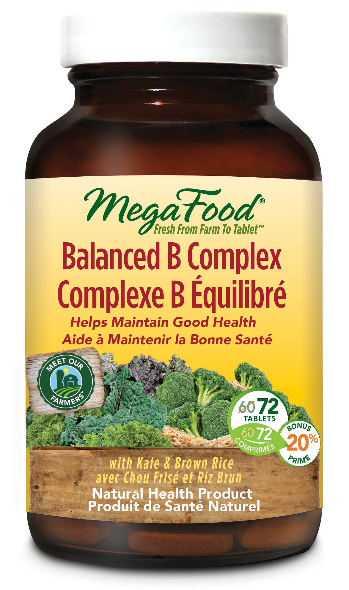Balanced B Complex Vegan - 72 Tabs