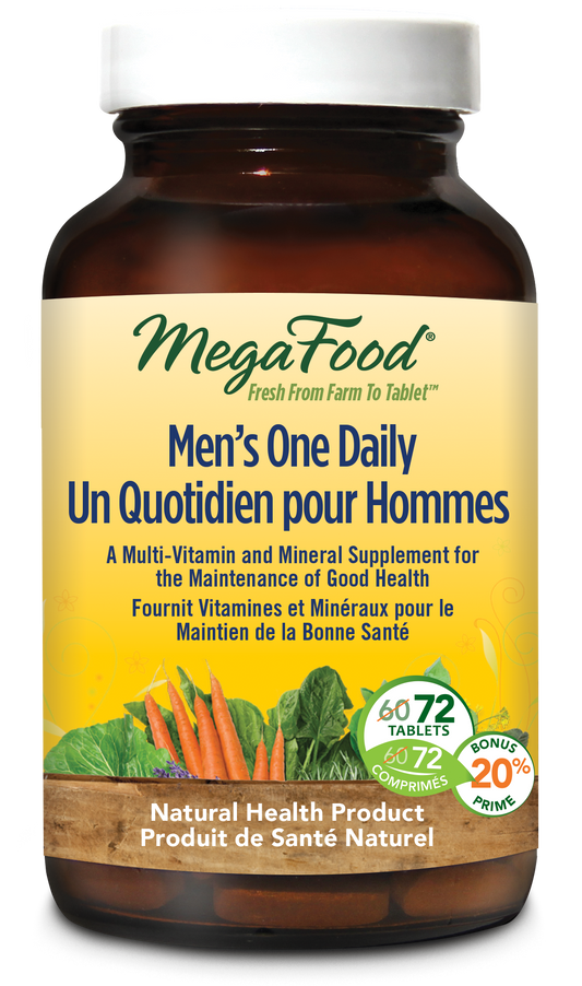 Men’s One Daily 72 tabs bonus bottle