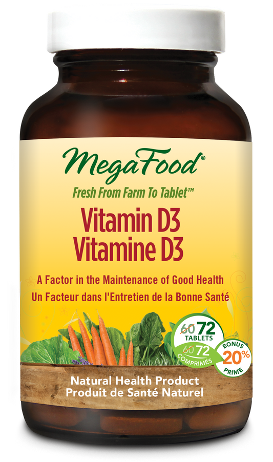 Vitamin D3 2000IU 72 Tabs
