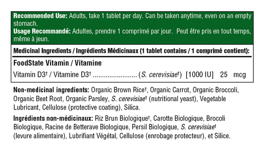 Vitamin D3 2000IU 72 Tabs
