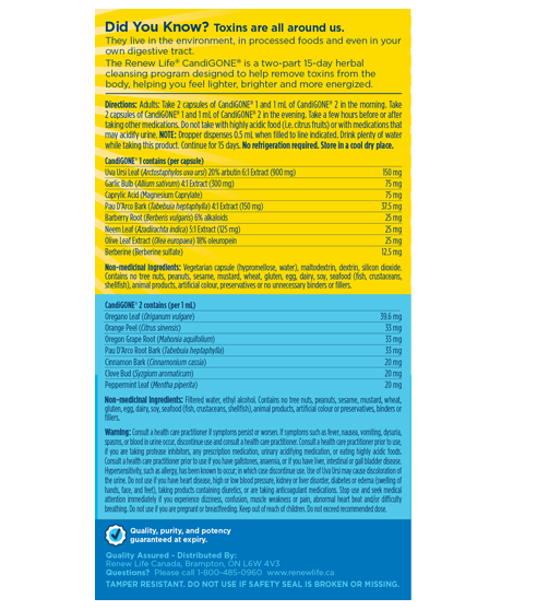 CandiGone 15-day Program