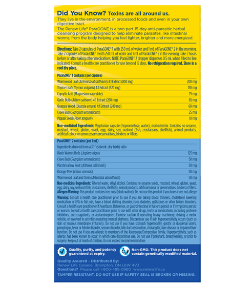 ParaGone 15-day Program
