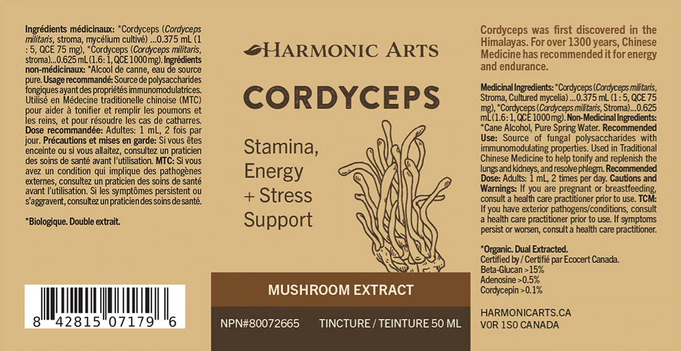 Cordyceps Mushroom Extract 50ml