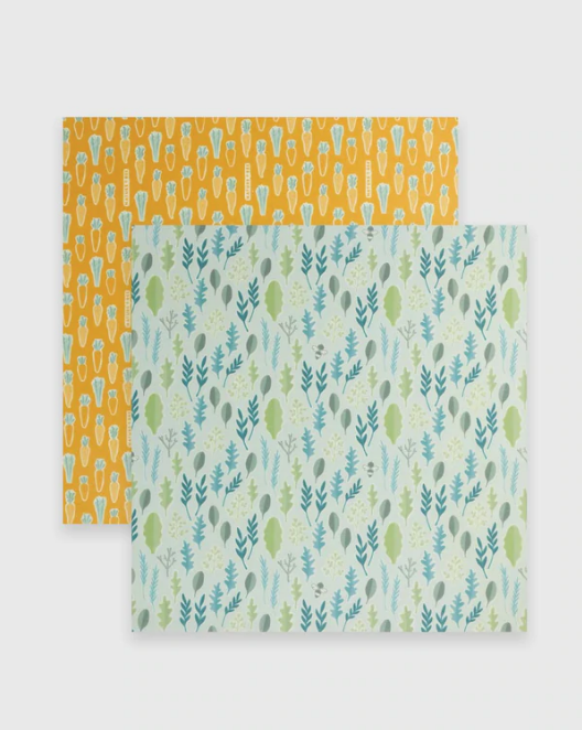 Beeswax wraps 2 lg