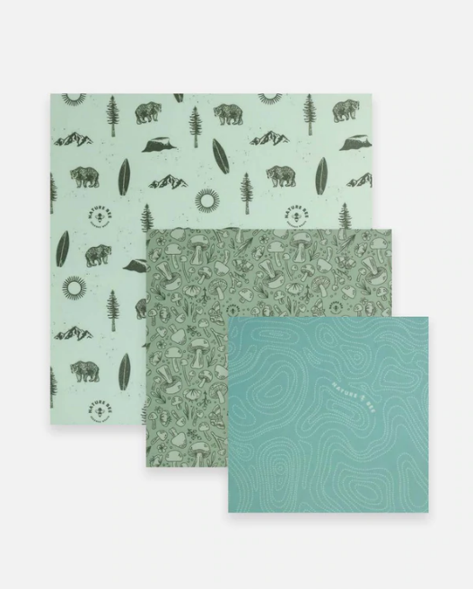 Beeswax Wraps -Variety Pack (3pc)