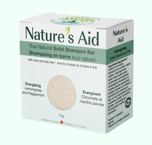 Shampoo Bar Energizing Lemongrass + Mint